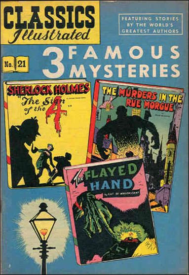 Classic Comics/Classics Illustrated issue 21-F HRN 62 - First Classics Illustrated Logo
