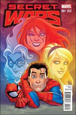 Secret Wars issue 1-H Amanda Conner Women of Marvel Cover