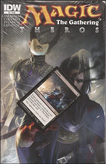 Magic: The Gathering - Theros issue 5 Michael Komarck Cover with Card
