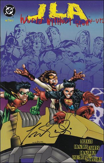JLA: World Without Grown-Ups issue 1-B DF (Signed by Todd DeZago)