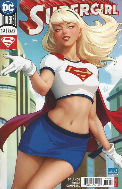 Supergirl (2016) issue 19-B Stanley "Artgerm" Lau Cover