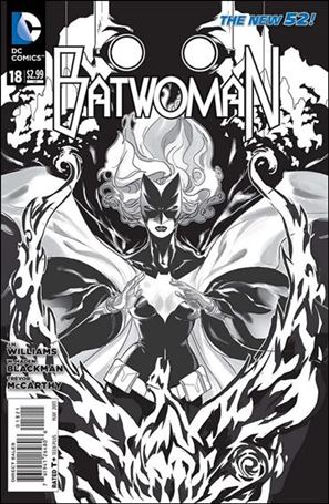 Batwoman (2011) issue 18-B 1:25 Black and White Cover