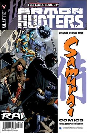 Valiant FCBD 2014 Armor Hunters Special issue nn-CL Samurai Comics Cover