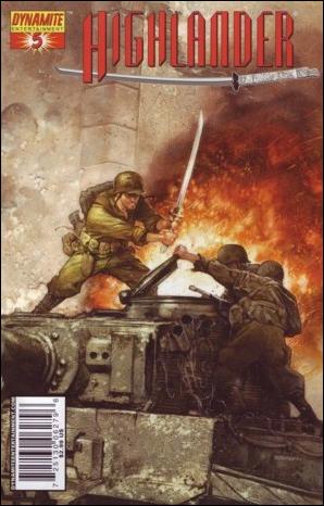 Highlander issue 5-C Dave Dorman Cover