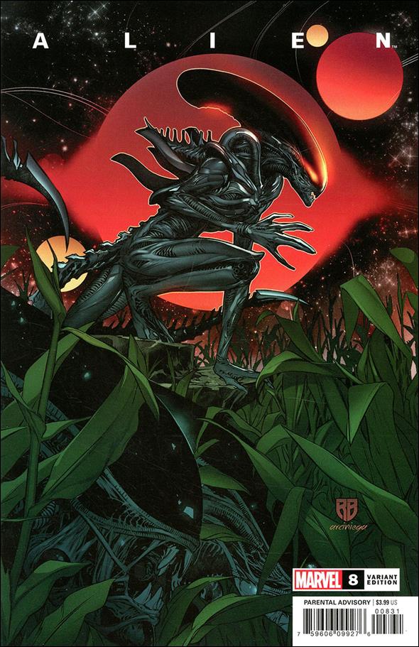 Alien (2021) issue 8-C R.B. Silva 1:25 Cover