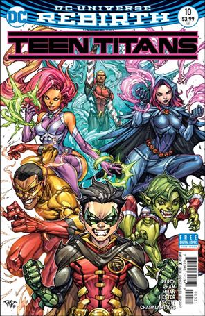 Teen Titans (2016) issue 10-B Paolo Pantalena Cover