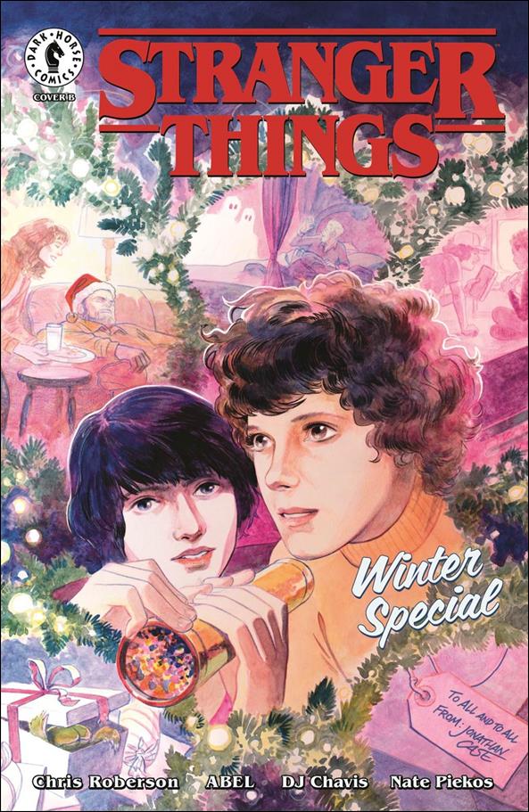 Stranger Things: Winter Special issue One Shot-B Jonathan Case Cover