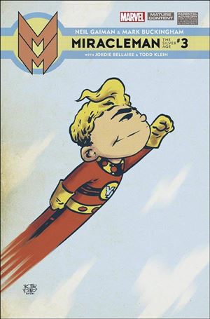 Miracleman by Gaiman & Buckingham: The Silver Age issue 3-C Skottie Young Cover