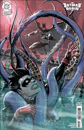 Batman and Robin (2023) issue 21-B Juan Ferreyra Cardstock Cover
