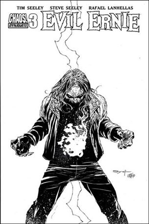 Evil Ernie (2014) issue 4-E Ardian Syaf 1:15 Black & White Cover