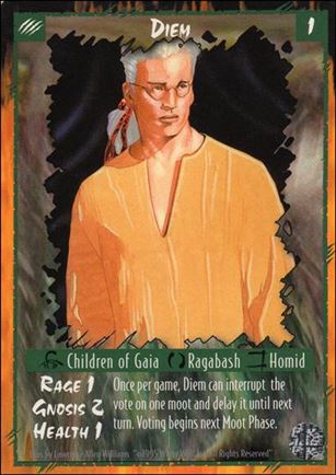 Rage Limited (Base Set) card 57 Diem 