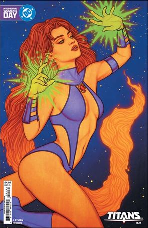 Titans (2023) issue 21-E Jenny Frison Int. Women's Day Cardstock Cover