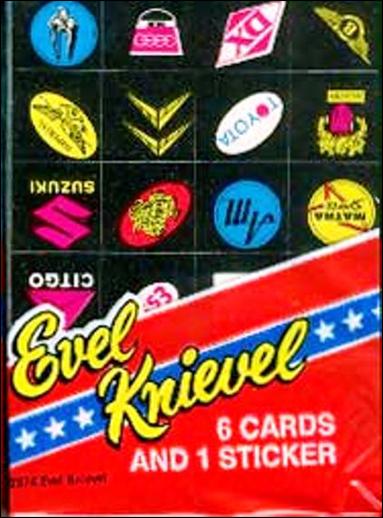Evel Knievel card 2-C Sealed Pack