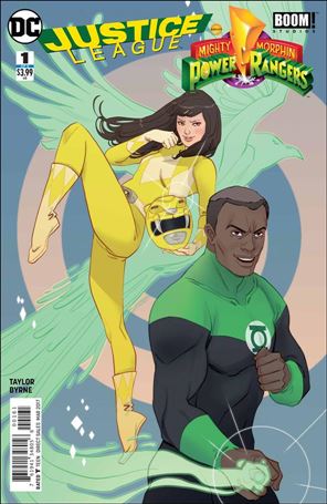 Justice League/Power Rangers issue 1-E Marguerite Sauvage Cover