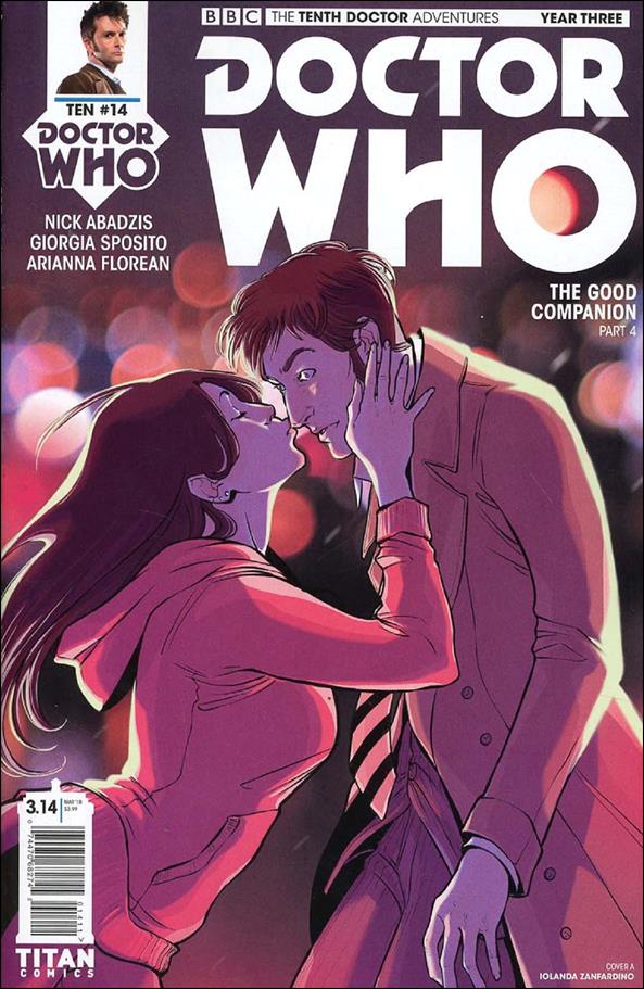 Doctor Who: The Tenth Doctor Year Three issue 14 Iolanda Zanfardino Cover