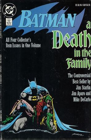 Batman: A Death in the Family issue nn-C Green Title Cover (3rd Printing)