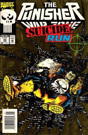 Punisher: War Zone (1992) issue 23 Gold Foil Cover