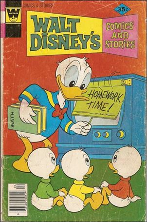Walt Disney's Comics and Stories (1940) issue 451-B Whitman Cover