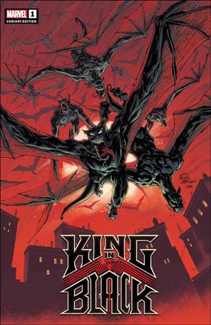 King in Black issue 1-B Ryan Stegman Darkness Reigns Cover