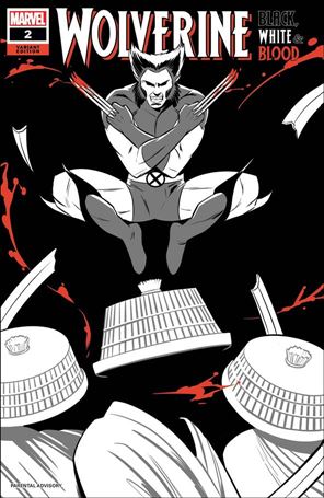 Wolverine: Black, White & Blood issue 2-B Natacha Bustos 1:25 Cover