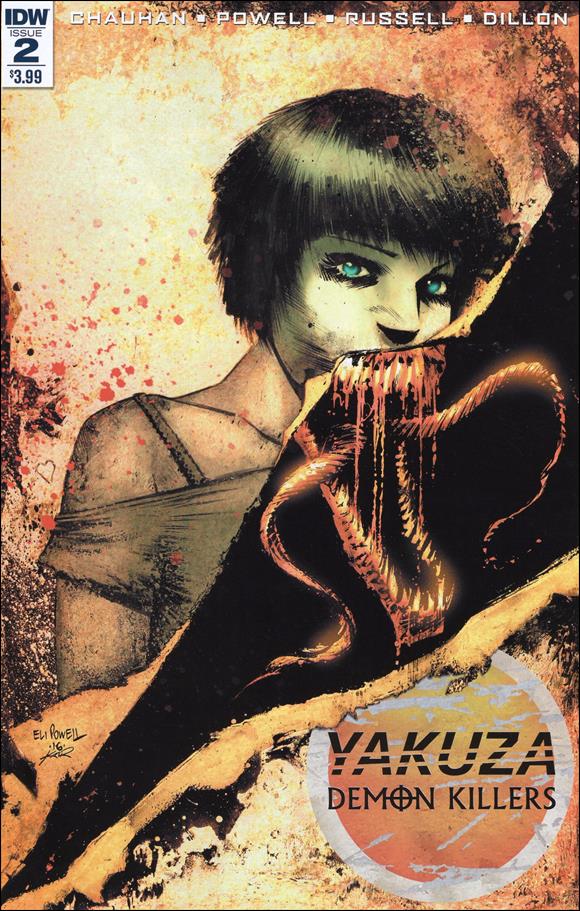 Yakuza Demon Killers issue 2 Eli Powell Cover