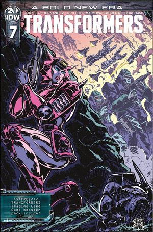 Transformers (2019) issue 7-F Unbagged Guido Guidi 1:10 Cover