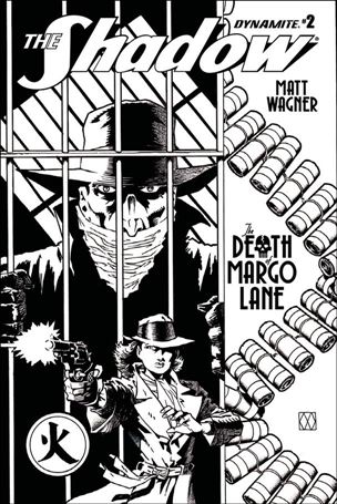Shadow: The Death of Margo Lane issue 2-B 1:10 Black and White Cover