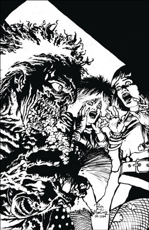 Return of the Living Dead (2024) issue 3-E Roy Alan Martinez B&W Virgin Cover