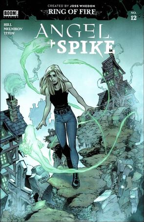 Angel + Spike issue 12-B Gleb Melnikov Cover