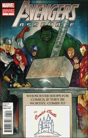 Avengers Assemble (2012) issue 1-ME Comics' Castle Hammer Time Cover 1/500