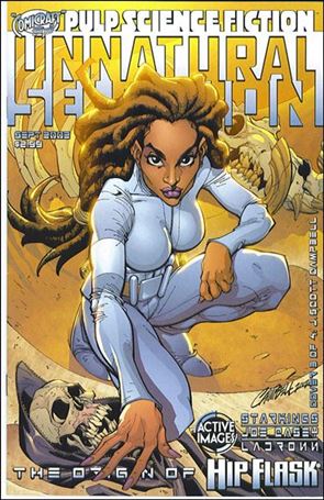 Hip Flask: Unnatural Selection issue nn-C J. Scott Campbell Cover