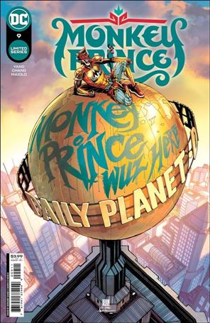 Monkey Prince issue 9 Bernard Chang Cover