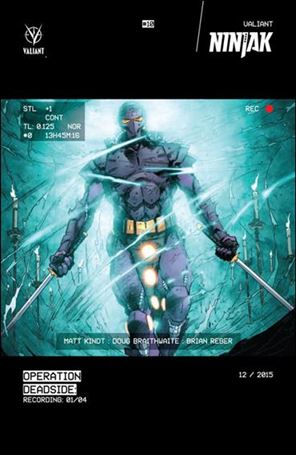 Ninjak (2015) issue 10-C Trevor Hairsine Cover