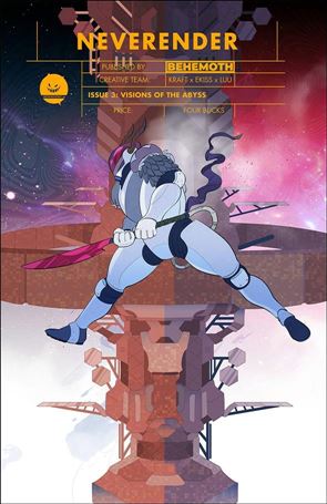 Neverender issue 3 Orange Logo Cover