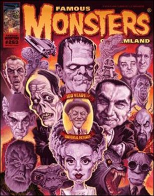 Famous Monsters of Filmland issue 263-B 100 Years of Universal Newsstand Cover