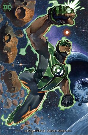 Green Lanterns issue 56-B Chris Stevens Cover