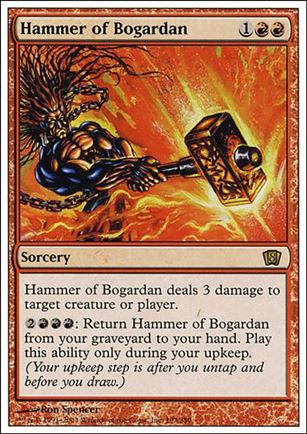 Magic the Gathering: 8th Edition (Base Set) card 193 Hammer of Bogardan