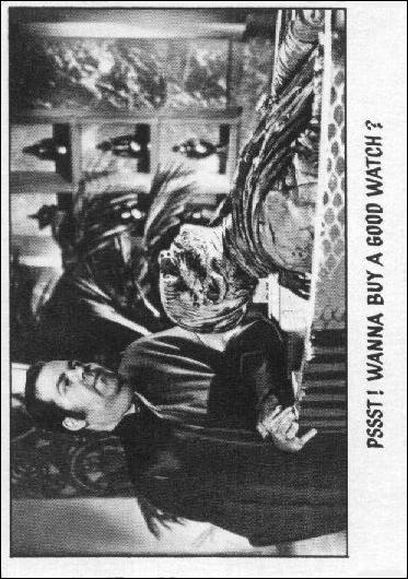Creature Feature (Base Set) card 29 Pssst! Wanna buy a good watch?