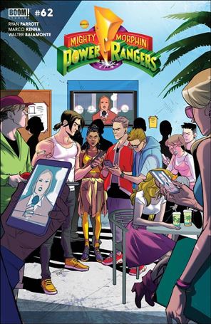 Mighty Morphin issue 4-B Eleonora Carlini Cover
