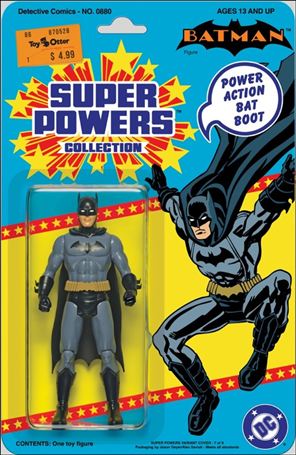 Detective Comics (1937) issue 880-E Facsimile Edition Super Powers Figure 2025 Cover