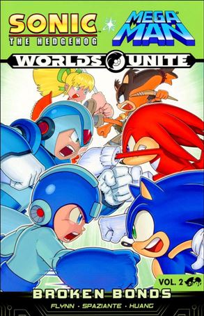 Sonic/Mega Man Worlds Unite Cover Image 2