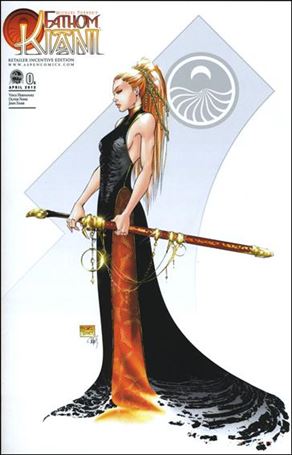 Michael Turner's Fathom: Kiani (2012) issue 0-C Michael Turner 1:16 Cover