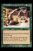 Magic the Gathering: Onslaught (Base Set) card 284 Spitting Gourna