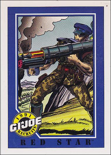 G.I. Joe (Base Set) card 129 Red Star