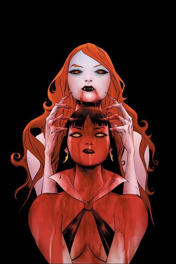 Vampirella / Red Sonja issue 9-R Jae Lee Virgin Cover