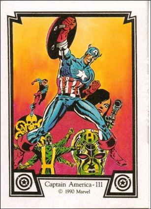 Captain America (Base Set) card 17 Captain America 111