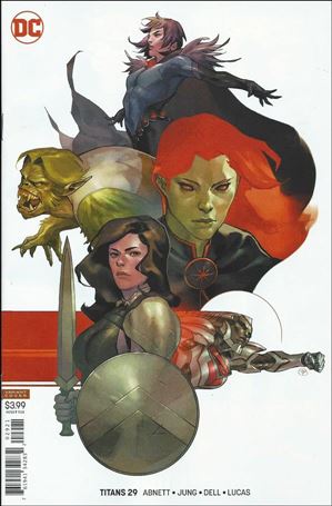 Titans (2016) issue 29-B Yasmine Putri Cover