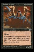 Magic the Gathering: Portal (Base Set) card 89 Dread Reaper