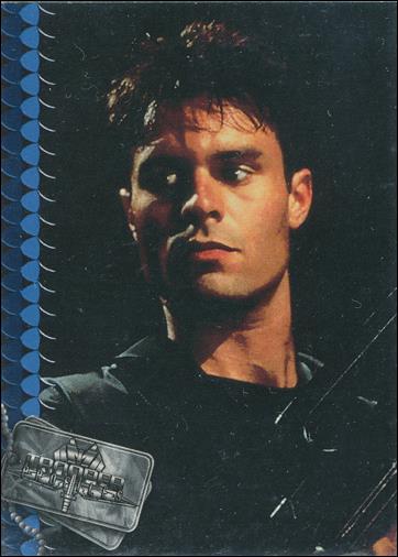 Starship Troopers: Series 1 (Base Set) card 72 Trooper Profiles: Zander Barcalow