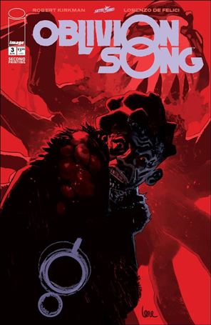 Oblivion Song issue 3-B Second Printing Cover